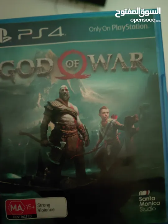 قرص GOD OF WAR الجزء 4 للمراوس