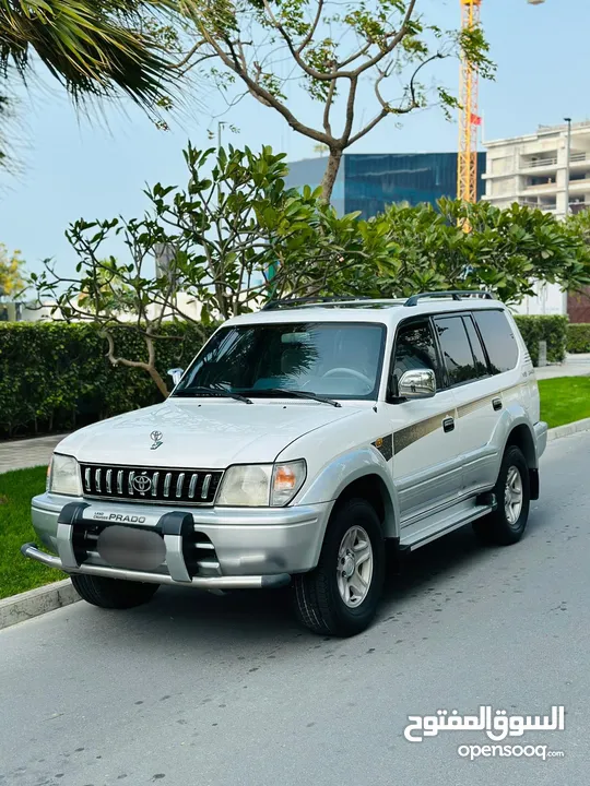 TOYOTA LAND CRUISER PRADO VX V6 4WD  Year-1999.4 Wheel drive 7 seater Jeep.Single owner.