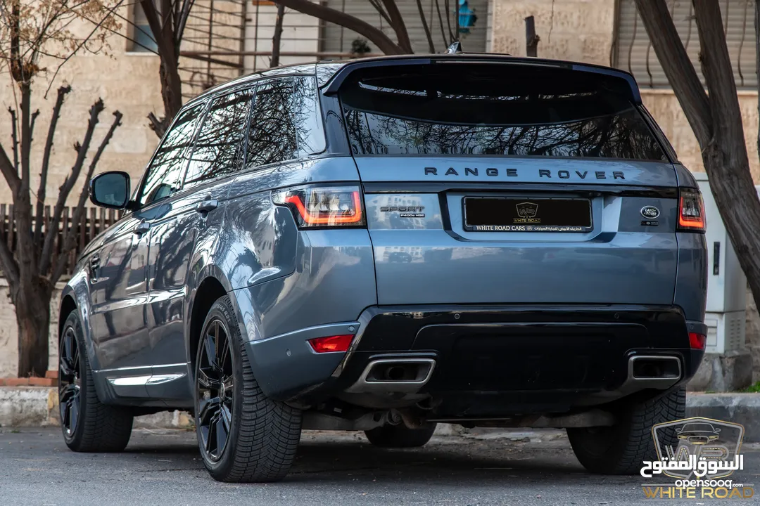 Range Rover Sport 2020 Hse Plug in hybrid  Black edition   السيارة وارد المانيا و قطعت مسافة 58,000