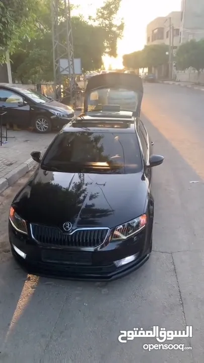 اوكتافيا بنزين مديل وترخيص 2015