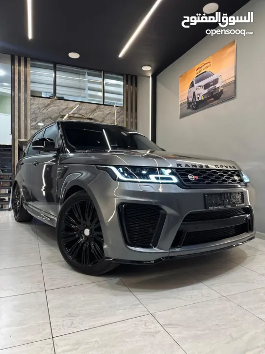 رينج روفر سبورت معدل 2022 بنزين صفر خربات اقتصادي   خالي من اي عيوب للبيع او البدل