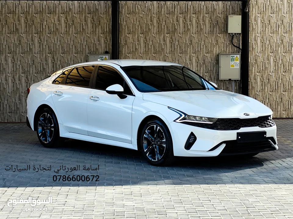 كيا k5 Hybrid 2021 وارد كوري وصول جديد فحص كامل بحالة الوكالة