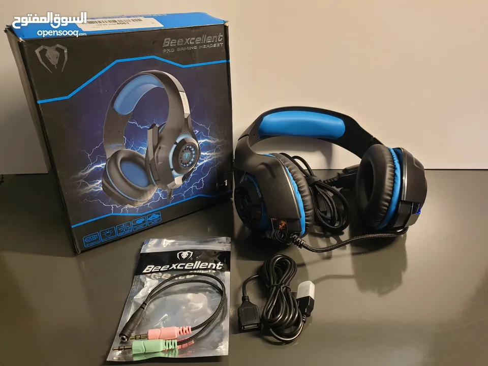 Beexcellent _pro Gaming Headset محيطية