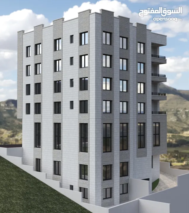 شقة 143 م باطلالة غربية بافضل مواقع بيت ايبا