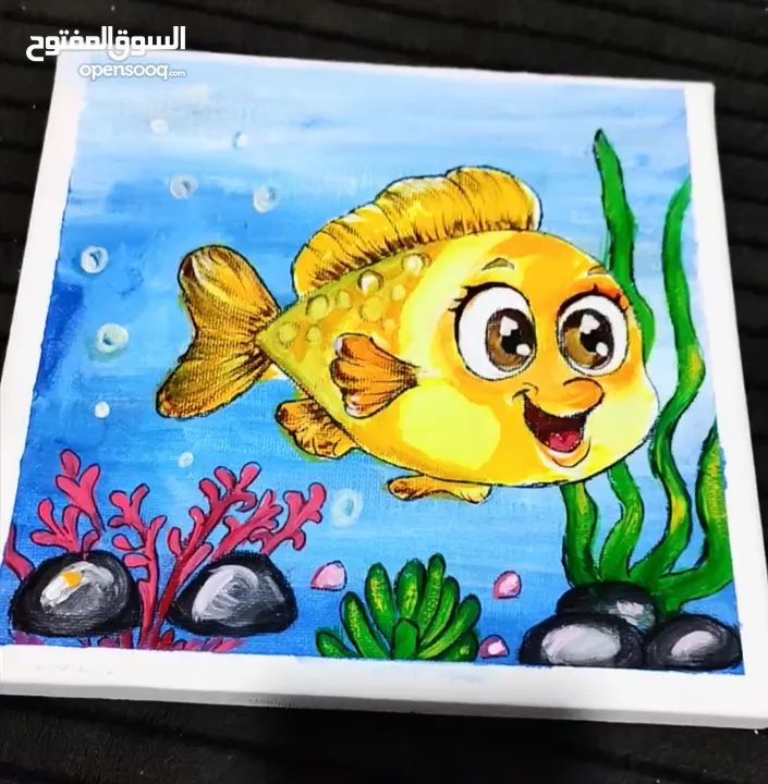 مدربة ورش فنية تعليم رسم وأعمال يدوية للاطفال فى المدارس والروضات
