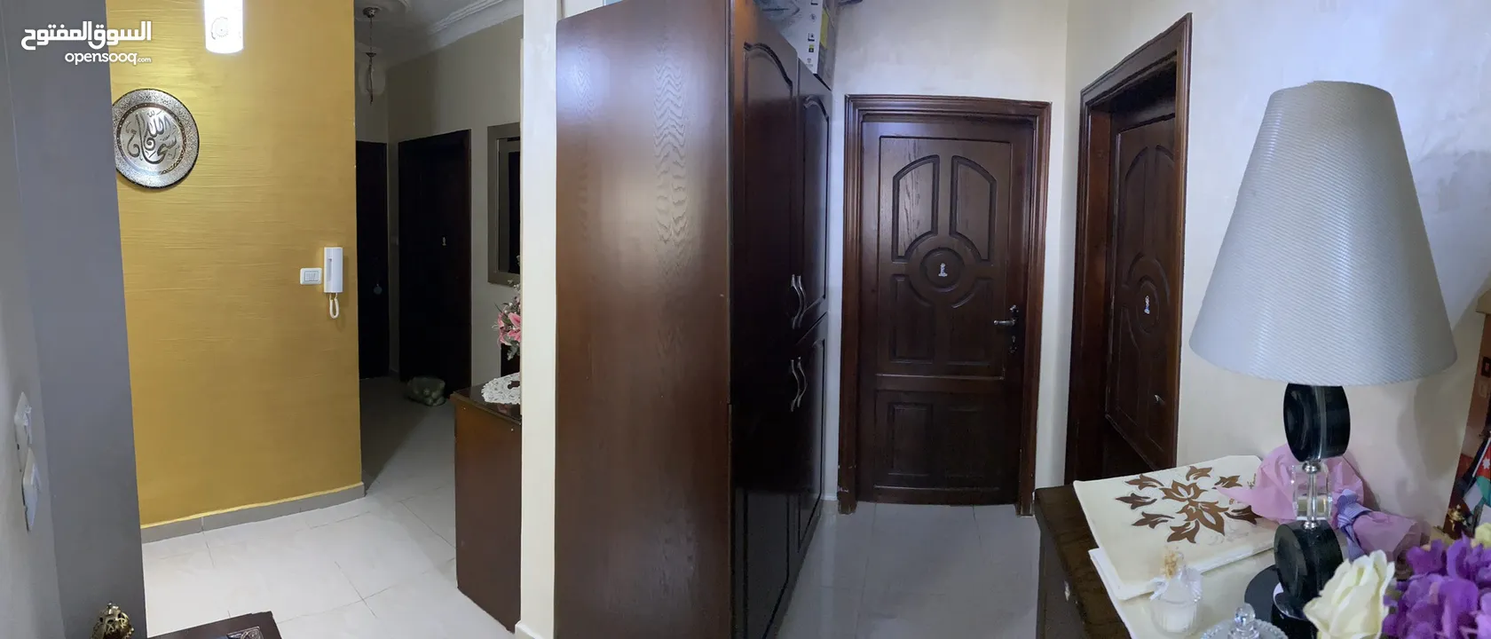 شقة طابق ثالث بمساحة 110 في ربوة عبدون