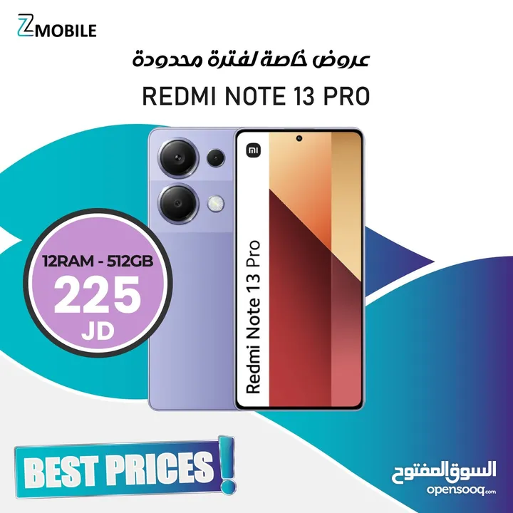 Redmi note 13 pro 12Ram 512g new