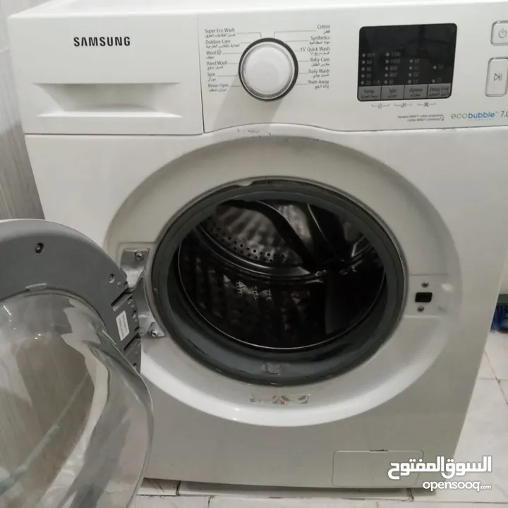 غسالة سامسونج سعة 7 كيلو