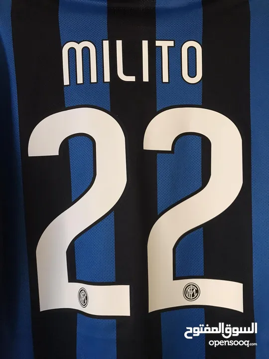 Inter Milan Diego Milito Jersey 2010 Champions League Final Men's انترميلان  جيرسي.   نايكي nike