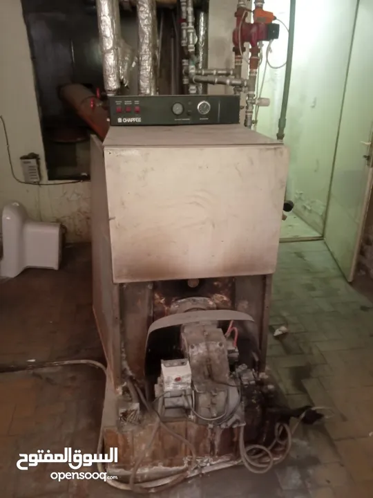 شراء وبيع جميع انواع التدفئة المركزية وغرف البويلرات