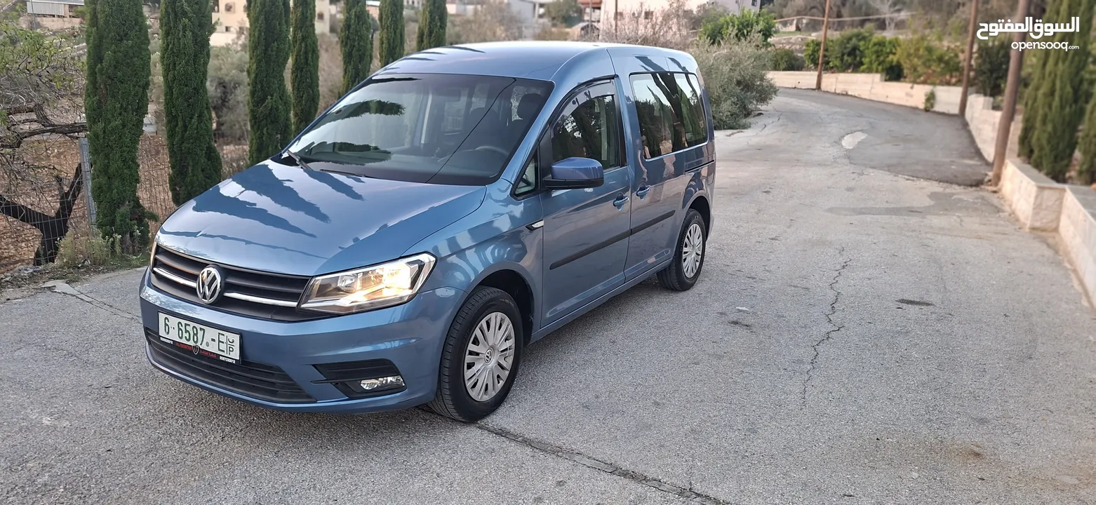 كادي 2018ترخيص 2017-ماتور 2000-ركاب( 6+1)غيار عادي -فحص نظيف صلاة النبي ممتازة اصل برايفت سعر حرق