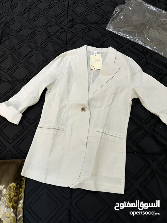 Women jacket size M linen good for summer time