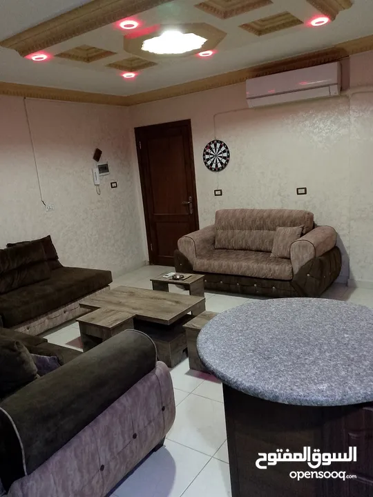 شقة مفروشة فرش جديد للايجار في اربد خلف السيفوي