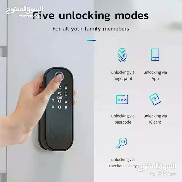 اقفال ابواب خارجية وداخليه ذكية smart lock