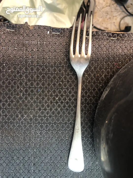 شوكة فضة قديمه