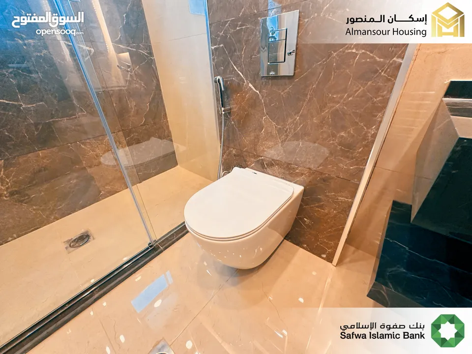 شقة ارضي معلق يمين 85م2 فاخرة للبيع في خلدا/ مشروع مكة مول 5 (2/2) ( إسكان المنصور )