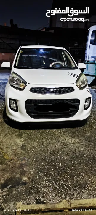 كيا مورنينج 2016 لون ابيض