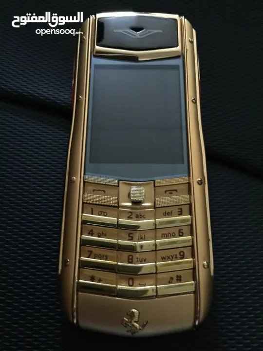 هاتف فيرتو فيراري شبه جديد، VERTU FERRARI ASCIENT TI GOLD for Sale.