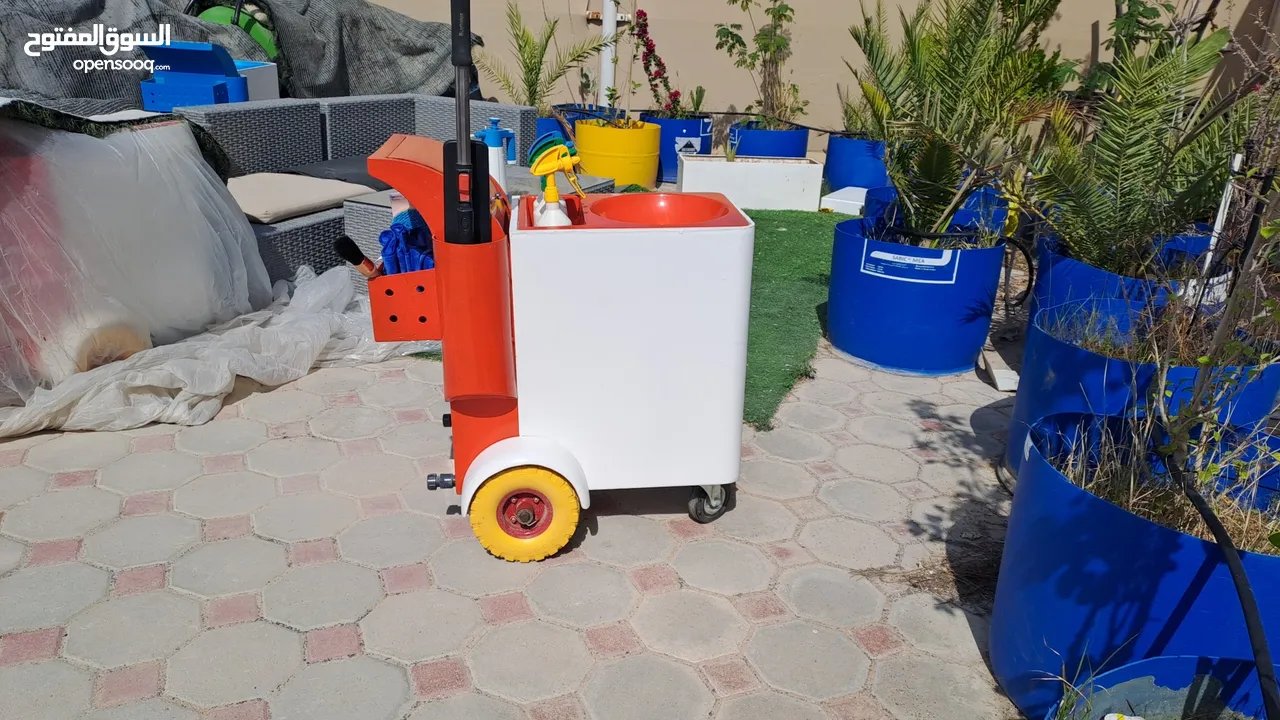 car wash trolley  عريانة غسيل سيارات