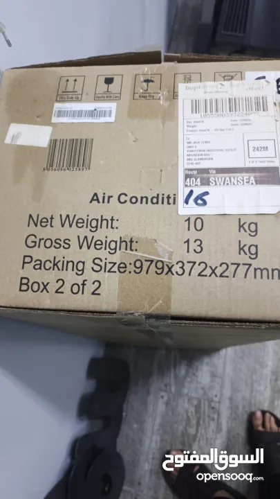 مكيف جديد مش راكب مع تمديدات