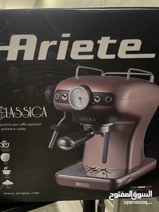 New - Ariete Vintage Espresso Machine