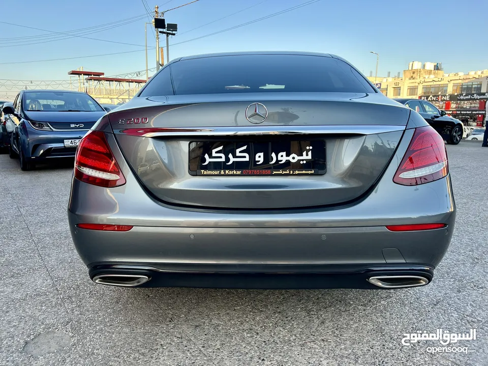 مرسيدس E200 نايت فتحة فيراني 2020 مميزة بحالة الزيرو