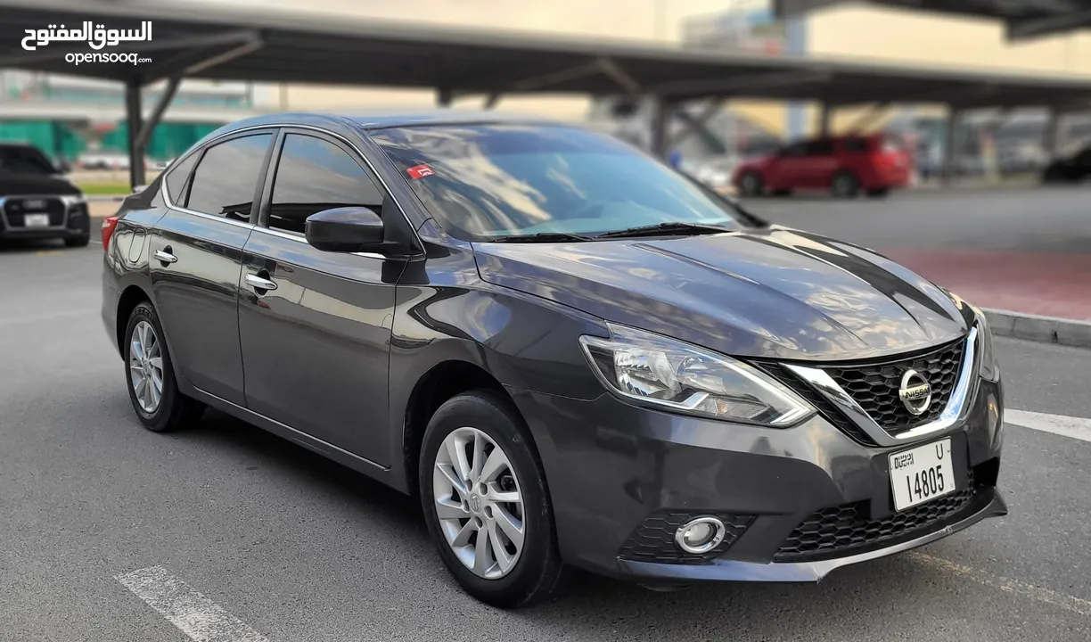 Nissan Sentra 2016 1.8S model AED 16,000 – 2nd Option Automatic -gREY COLOR