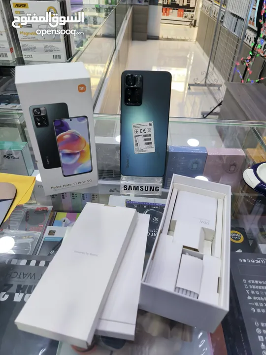 جهاز القوي NOT 11 PRO PLAS 5G معه شاحنو الاصلي 120W والكرتونه جيجا 256 رام 16 متوفر توصيل