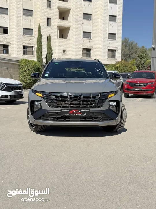 هونداي توسان NLine ترخيص 2022 محرك 1600 هايبرد plug in/يقطع على الشحنه 65 كيلو متر