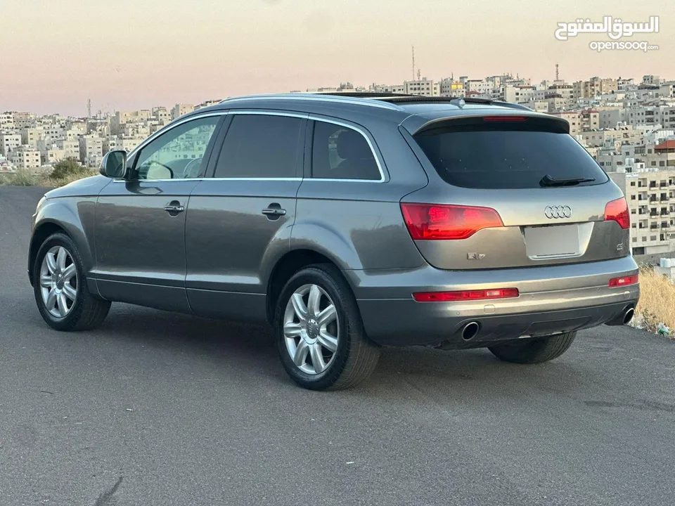 جيب اودي Q7 2007  كوارتر فل اوبشن كامل بانوراما اعلى صنف فحص كامل بحالة الوكالة