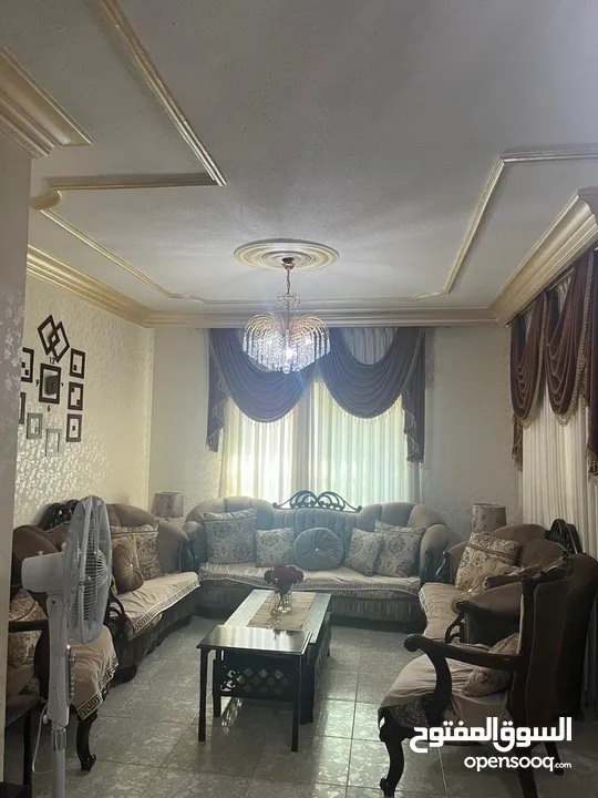 شقة طابق ارضي مساحة 165 متر للبيع بسعر مغري جدا
