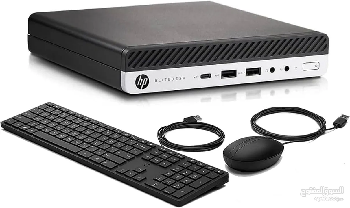 HP EliteDesk 800 G5 PC i7-9700 6 Core 16GB DDR4 512GB SSD Windows 11 WIFI الجيل الثامن