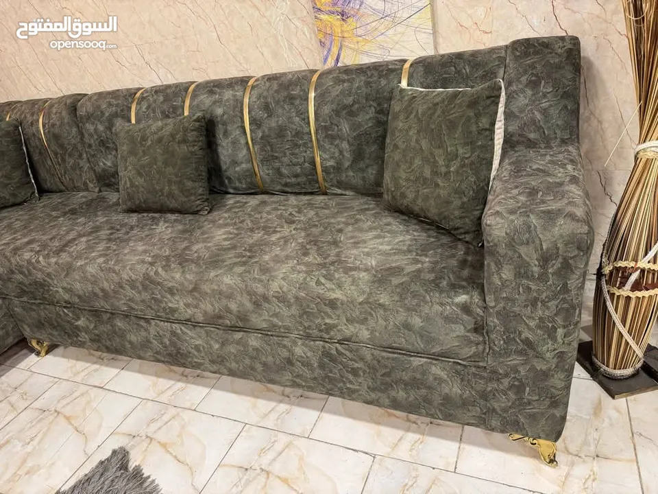 طقم كورنر مودرن فخم 8 مقاعد