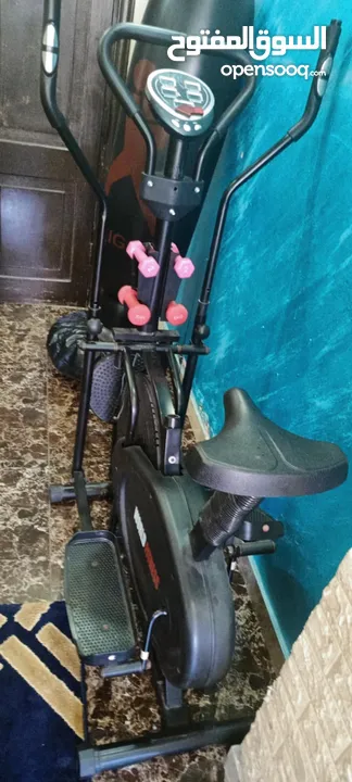 جهاز رياضه للبيع باقل الاسعار+كيس ملاكمه منفاخ هديه
