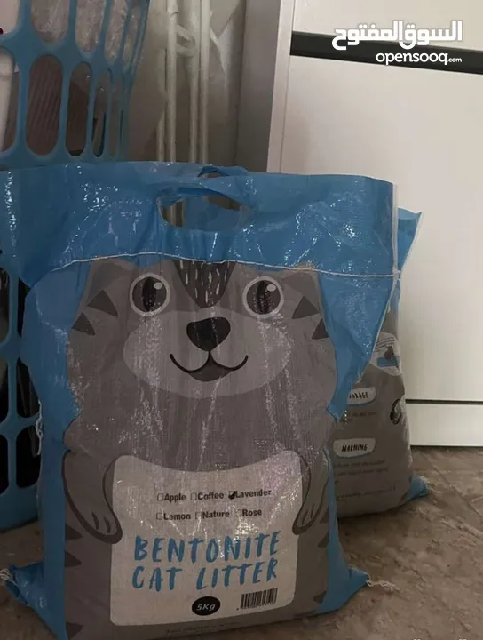 BENTONITE CAT LITTER 5 Bags