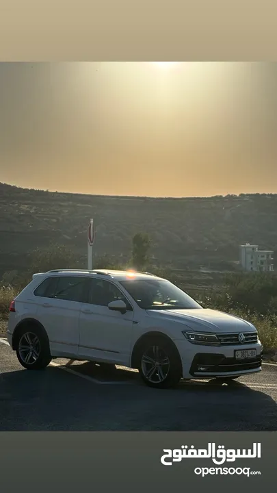 V.W Tiguan R-line 2020 فولكسفاغن تيجوان 2020