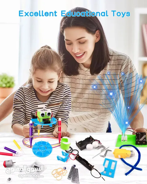 6-in-1 STEM Robotics Science Kit for Kids!