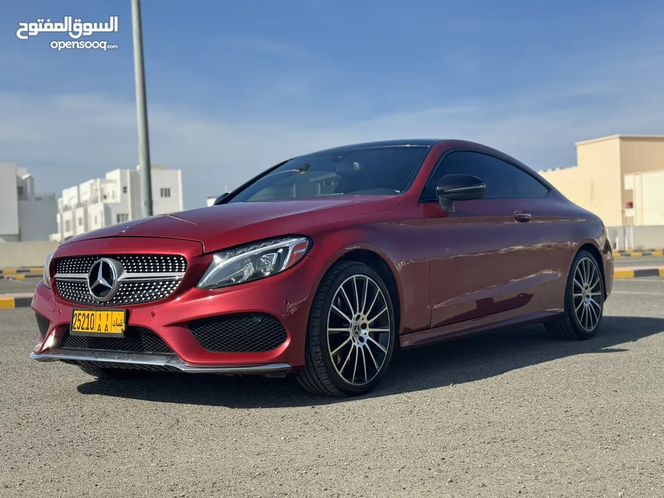 مرسيدس c300 كوبيه المميزه 2018