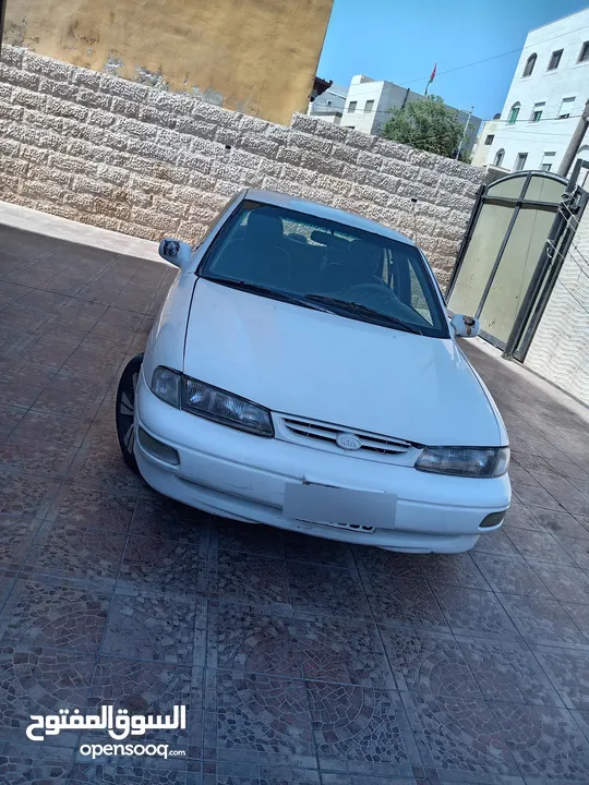 البيع كاش فقط او للبدل  غير قابل للتقسيط سيارة كيا سفيا موديل 1997  جير اتوماتيك ترخيص جديد