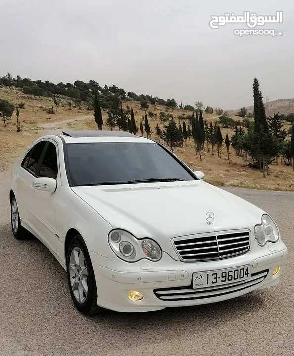 مرسيدس C180 موديل 2005 وكاله فحص كامل Mercedes Benz C200 model 2005