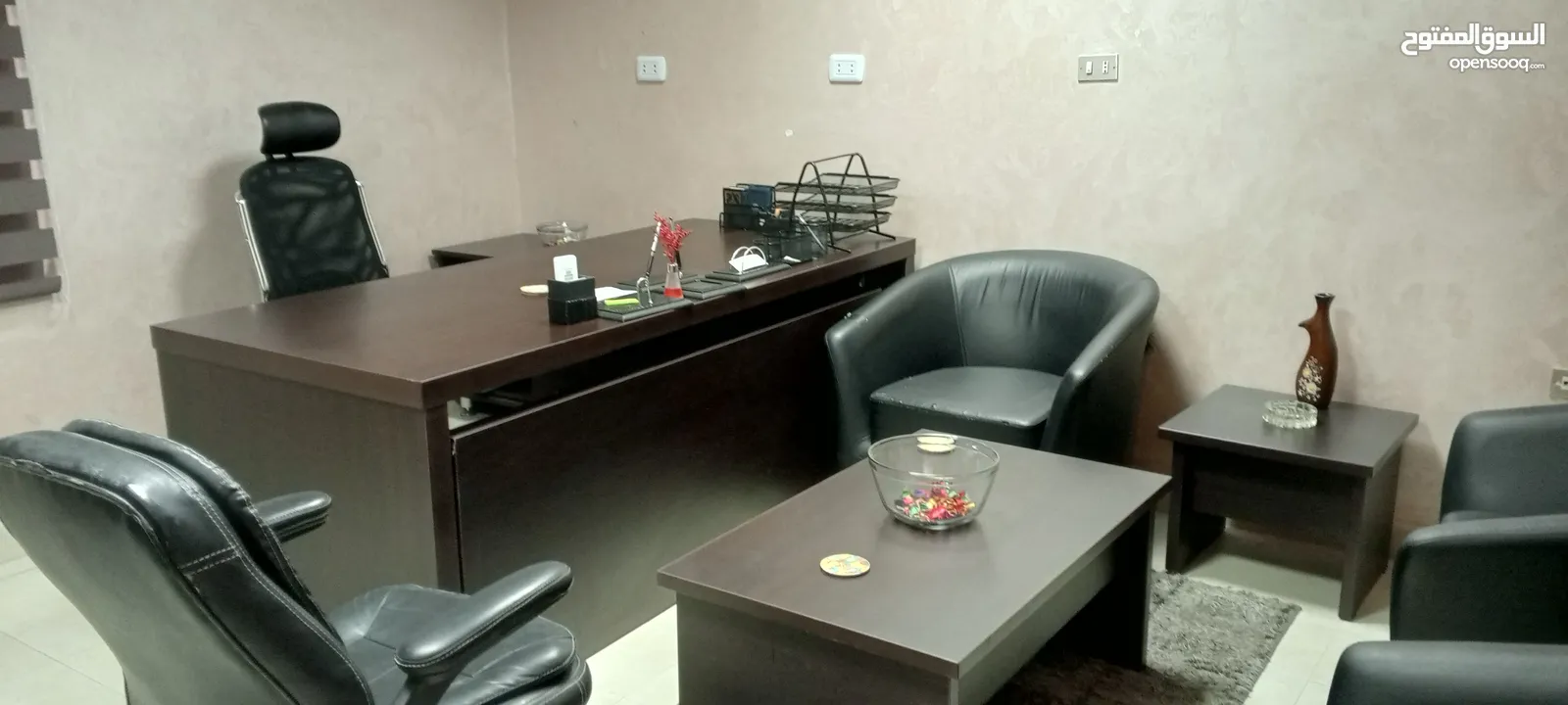 مشاركه مكتب مفروش للايجار