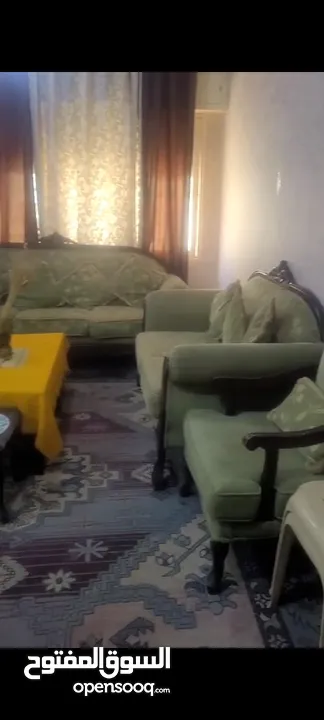 للايجار مفروش غرفتين نوم صالون مطبخ حمام عماره هادئه مكيف قريبه من الخدمات