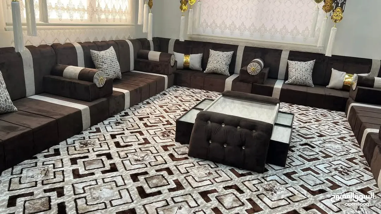 فرشات طبيه 100% مخدات طبيه 100% جلسات عربيه