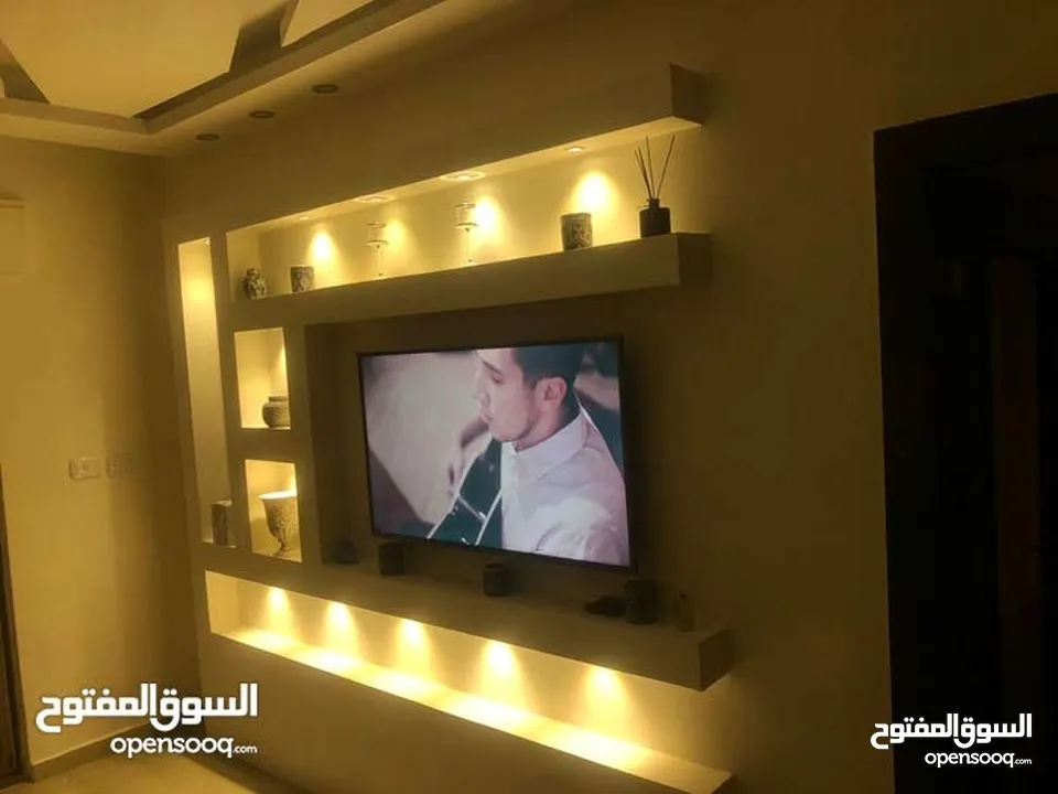 شقة مفروشه  سوبر ديلوكس للايجار اليومي والاسبوعي في اربد شارع الجامعه