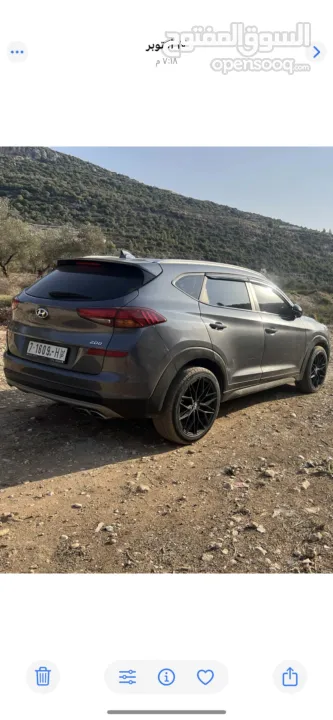 توسان 2020ترخيص19يد اولى فحص نخب لون مميز بصمة مع مفتاحين شركة بسعرر حرق