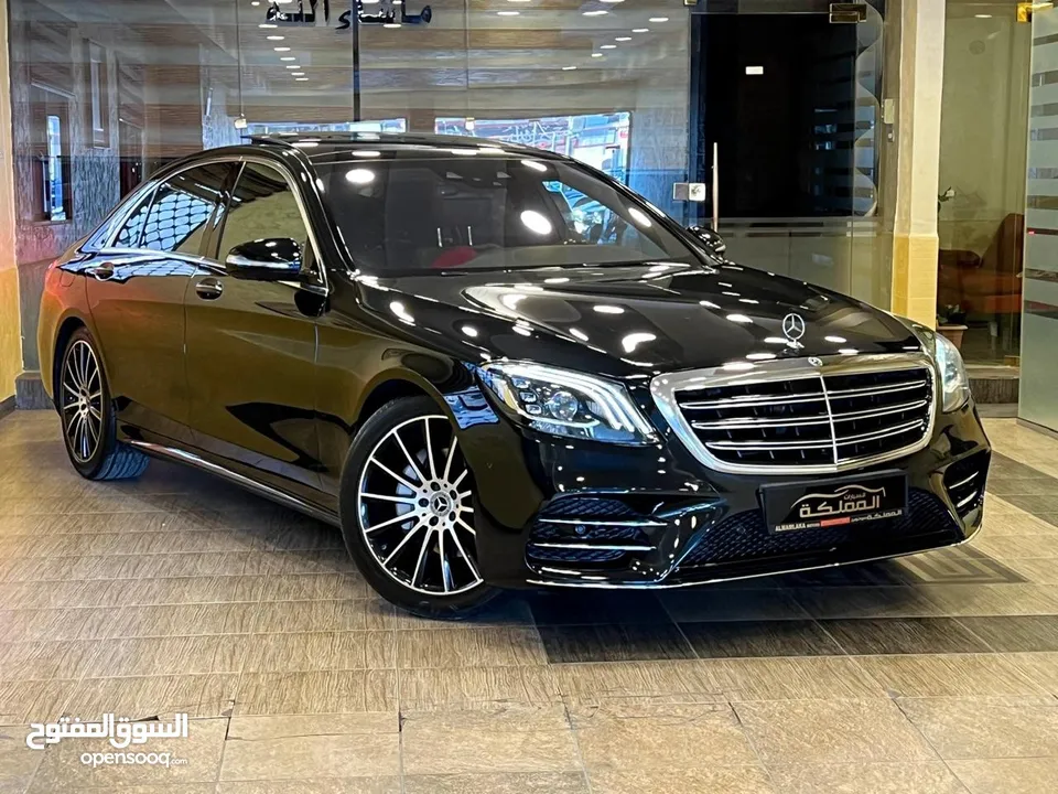 Mercedes Benz S320 2019 AMG Kit  قاطعة : 49000 km