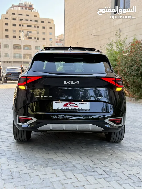كيا سبورتاج GT Line ترخيص 2022 محرك 1600 هايبرد plug in/يقطع على الشحنه 65 كيلو متر  271 حصان