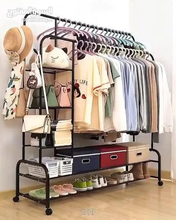 خزانة قماش قوية ومتينة  أنيقة وجميلة  سهلة الفك والتركيب  لغرفة مرتبة  لطفلك