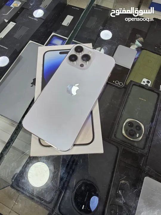 iPhone 14 pro max 256GB بحالة ممتازة بسعر مميز