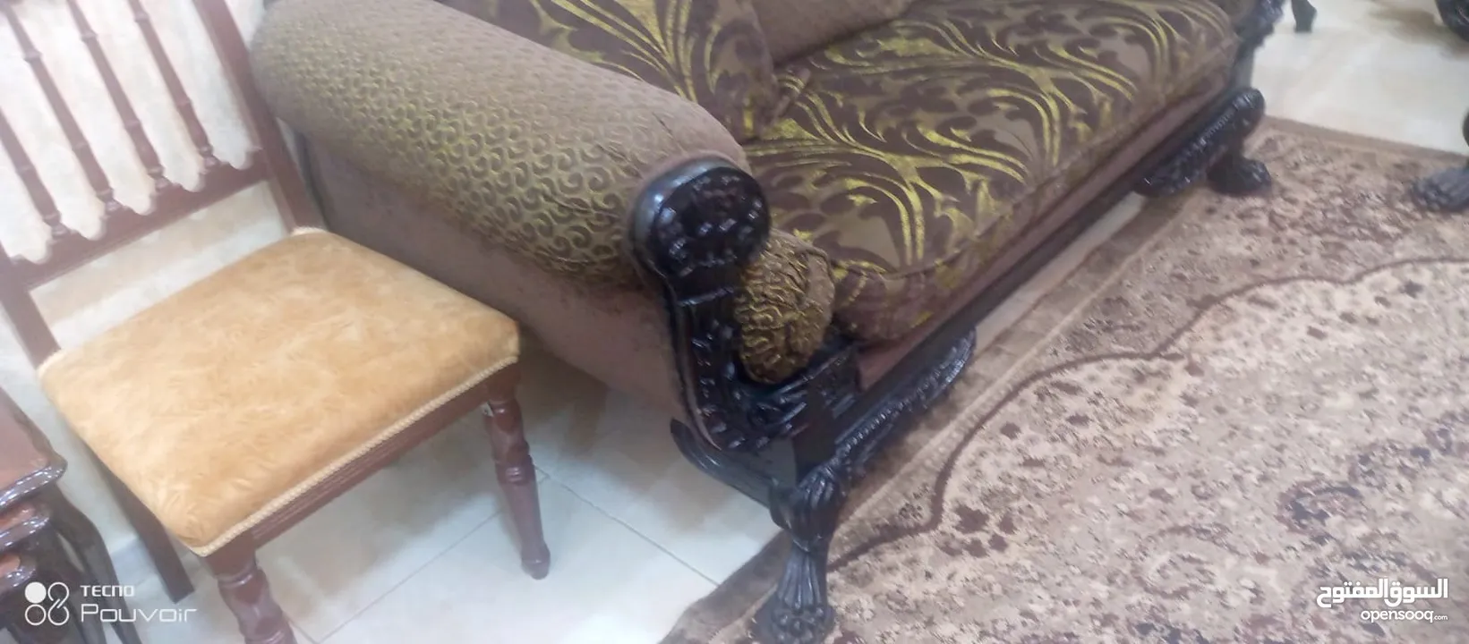 طقم غرفة ضيوف بحالة الوكاله
